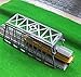 HSJWOSA Ornamenti QL001 1 PZ 1:87 OO Scale Model Train Railway Truss Giorna Ponte Accessori per Thomas Miniature Ornato.