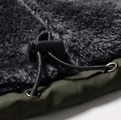 MEIION WOLFF | Wärmen, Wasserdichte Winterjacke Für Männer Herren Skijacke Atmungsaktiv, Warm Gefüttert - Wasserdichte Winterjacke mit Abnehmbarer Kapuze für Snowboarden & Outdoor-Aktivitäten
