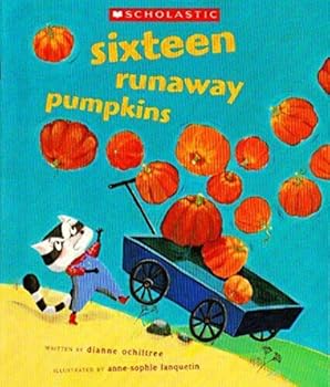 Paperback Sixteen Runaway Pumpkins Book