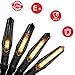 Produktbild Evermotor Universal E-MARK E-geprüft Motorrad Optik und LED Lauflicht Sequentiell Schwarz Laufeffekt Blinker Wasserdicht 2 Stück Quad Roller Chopper Cruiser ATV Moped