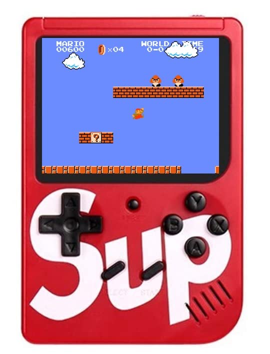 TMG 500 in 1 Game Slim Console USB Rechargeable/LCD Screen/Retro Classic Gaming Console Christmas and Birthday Gifts.(Red) (B09TW31Y46) Amazon Price History, Amazon Price Tracker