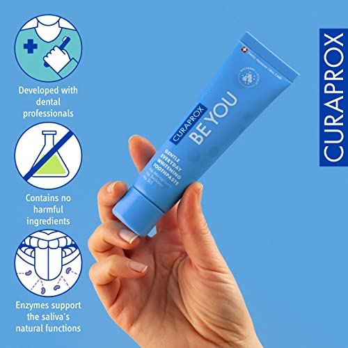 Curaprox Whitening Zahnpasta für frischen Atem und Zahnfleischpflege