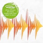 Panasonic Microwave Oven, Stainless Steel Countertop/Built-In Cyclonic Wave with Inverter Technology and Genius Sensor, 2.2 Cu. Ft, 1250W, NN-SN97JS (Silver) - Image 4