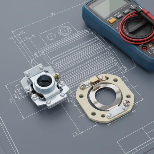 Interruptor de arranque de embrague eficiente para motor monofásico con eje de 16 mm 7