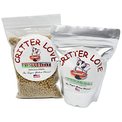 Combo de Alimento Para Sugar Glider Critter Love