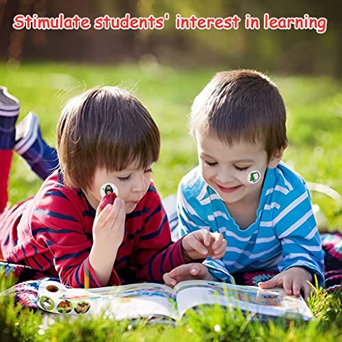 Image of Store2508 Reward Stickers Roll for Kids Teachers 1 Inch Motivation Stickers for School Classroom Homework Charts (Set K (4 Rolls))