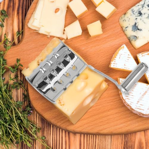 MAGICLULU 2pcs Rallador de Queso Manual de Acero Inoxidable miniatura 6