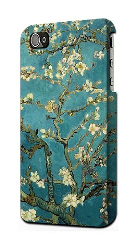 S0842 Blossoming Almond Tree Van Gogh Case Cover for Iphone 5 5s