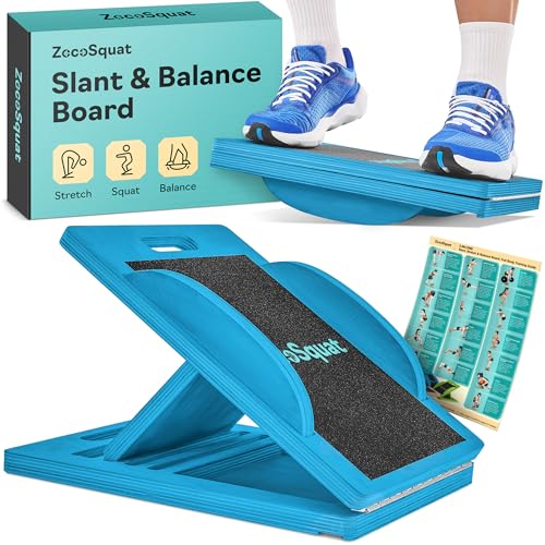Slant Board with 6 Incline Angles - Transforms Into a