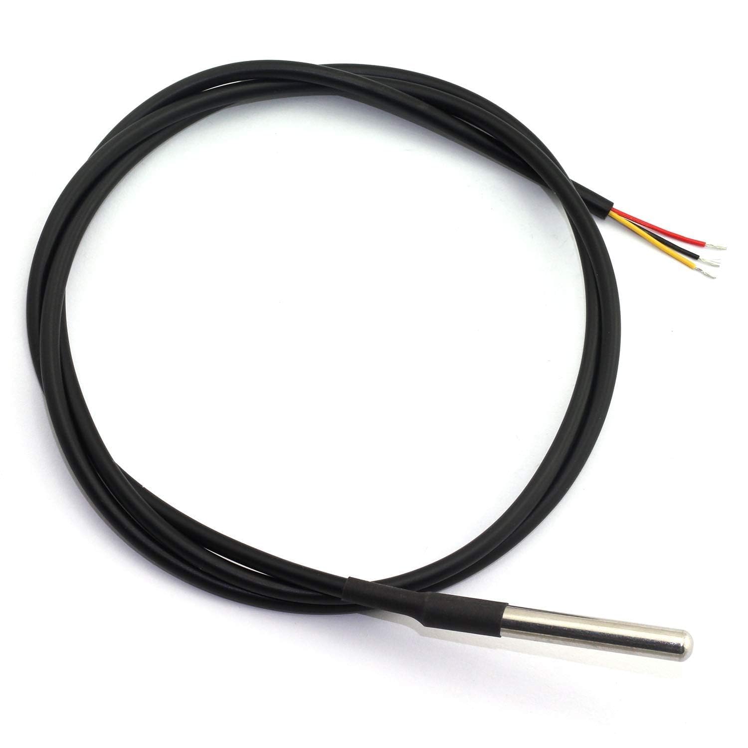 Hexonix DS18B20 Waterproof Digital Temperature Sensor Probe – 1m Heat-Resistant Cable, Unique 64-Bit ID, Stainless Steel Probe for Electronics, Industrial & DIY Projects-image-18