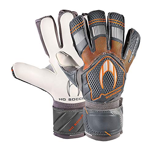 Ho soccer Clone Supremo II Negative Orange Spark Guantes De Portero, Unisex niños, Naranja/Gris/Blanco, 3,5