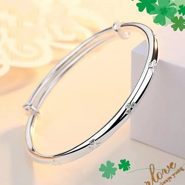 Bijoux de mariage réglables : optez pour le bracelet porte-bonheur en argent