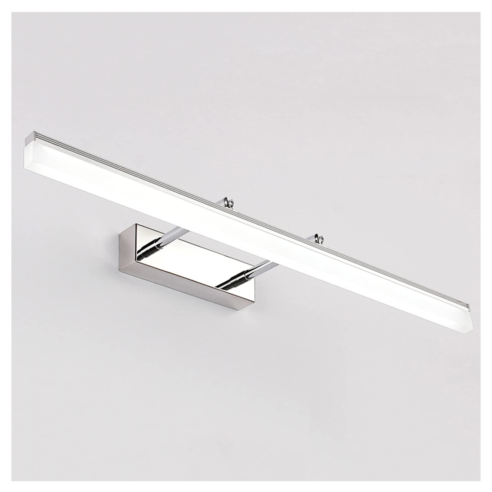 Lampe de miroir rétractable lumière chaude pour meuble de salle de bain