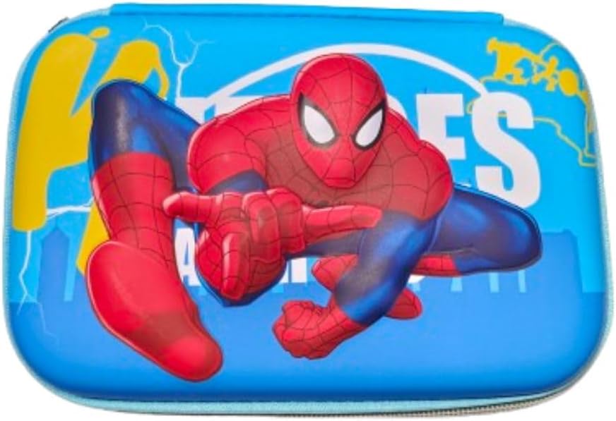 Anirdesh Big Size Eva Smiggle Pencil Pouch Stylish and Spacious Stationery Storage EVA Material Pencil Case, Large Pen Holder Box with Multi-Compartment, Cosmetic Pouch Bag for Kids (A)