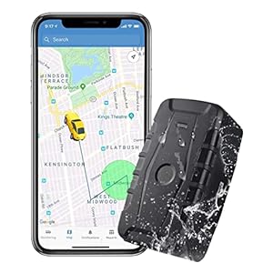 GPS Tracker, Zeerkeer Satellite GPS Locator Powerful Magnet Waterproof Real Time Anti-Theft Tracking Device 240 Days Long Standby 20000mAh Vehicle Car Tracker with Free APP – Worldwide coverage