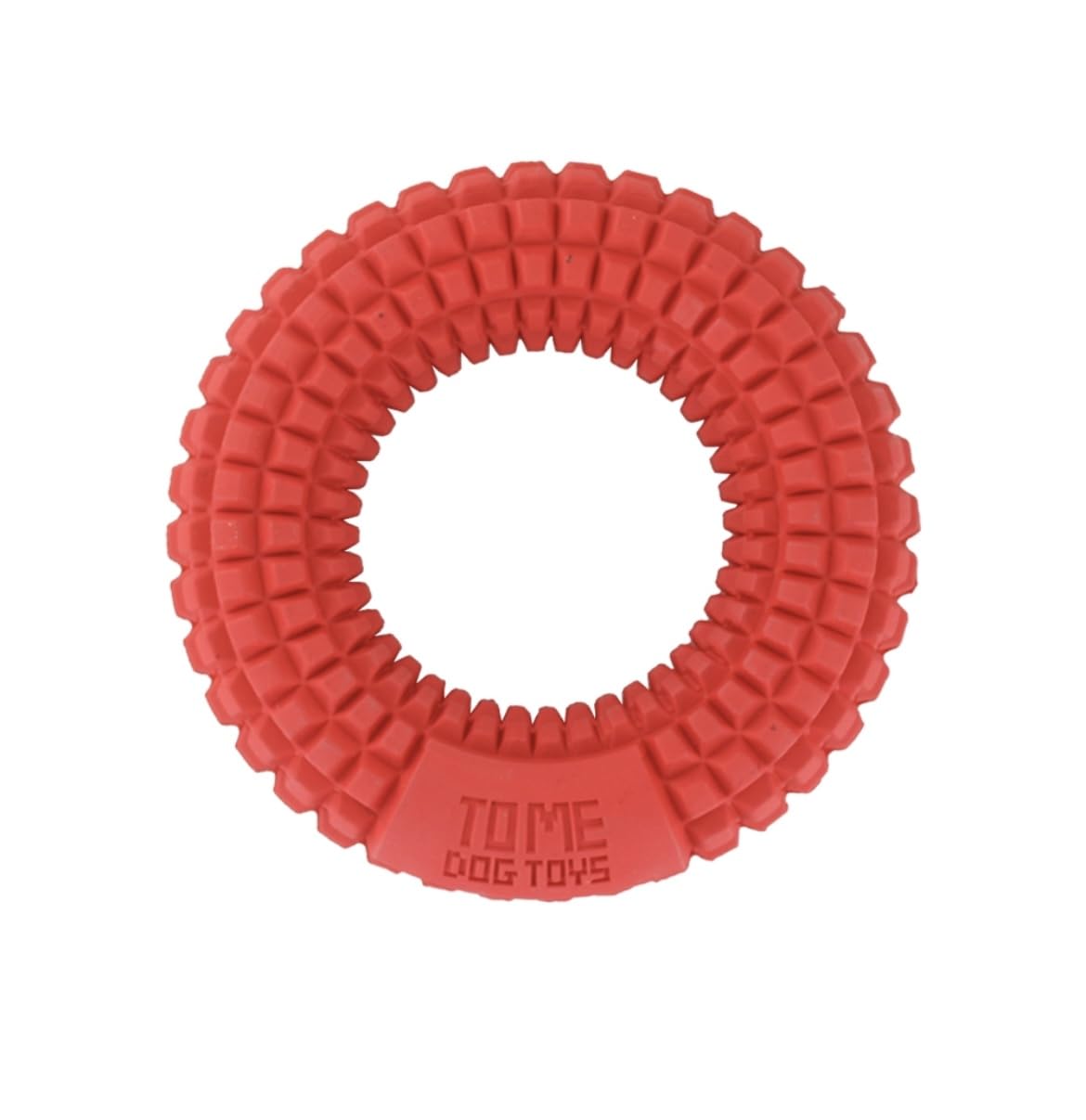 TO ME DOG TOYS Juguete de anillo perro masticadores agresivos, anillo de masticación, juguetes casi indestructibles goma natural, perros grandes y medianos, juguete divertido masticables de perros