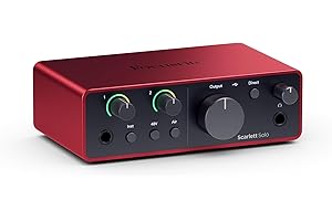Focusrite Scarlett Solo: The Gateway to Professional Audio