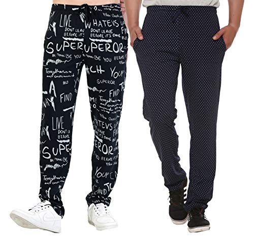 Image of SHAUN Men's Regular Fit Track pants(Pack of 2)