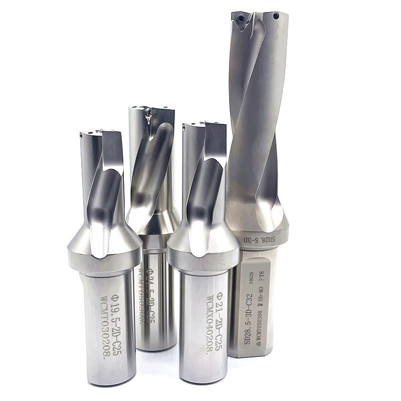 Tool Part for 2D 3D 4D 5D 14mm-50mm Fast Drill Bit for Each Series Insert Mechanical Lathe CNC Deep Hole Drill - (Hole Diameter: C40-D40-WC06 / Overall Length: 3D)