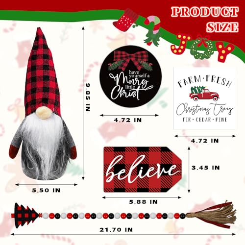 Christmas-Decorations-Wooden-Signs-Gnomes-Plush-Bead-Garland-Christmas-Decor-Set-for-Tabletop-Home-Winter-Decorations Christmas Decorations Wooden Signs Gnomes Plush Bead Garland Christmas Decor Set for Tabletop Home Winter Decorations