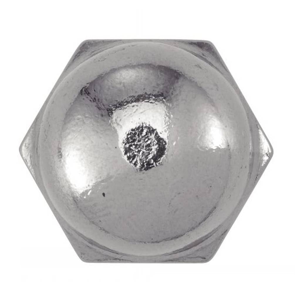 10 dadi ciechi M24 mm, DIN 1587, UNI 5721, in acciaio inox A4, D-Work