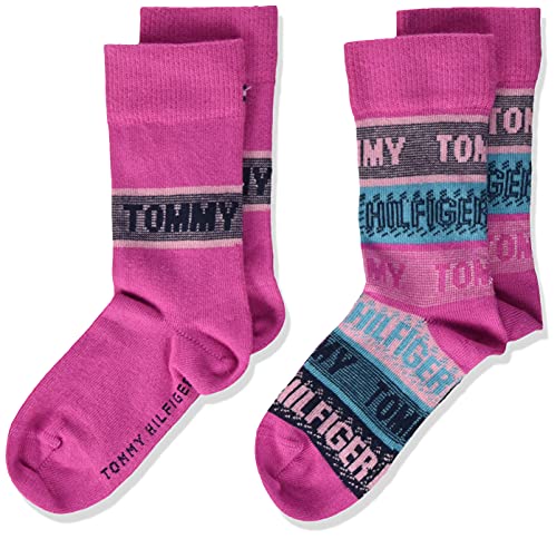 Tommy Hilfiger Branded Stripe Kids' Socks Calzino