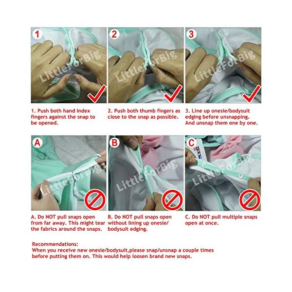 LittleForBig-Baumwolle-Strampler-Onesie-Pyjamas-Bodysuit-Verrueckte-Liebe-Strampler LittleForBig Baumwolle Strampler Onesie Pyjamas Bodysuit -Verrückte Liebe Strampler