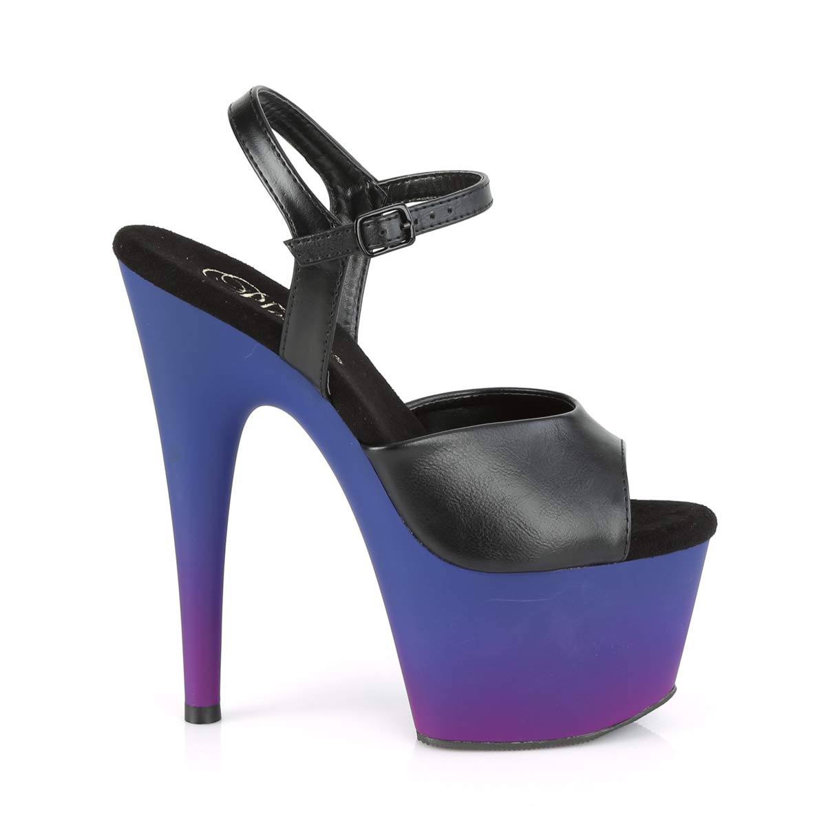 Pleaser Sandalias ADORE-709BP/BPU/BLU-PP para mujer
