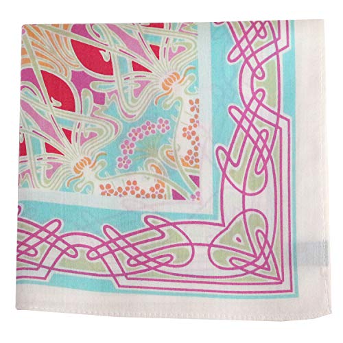 DDintex ディーディーインテックス FLORET LONDON ビンテージクロス PNアイアンシ ブルー 50×50cm