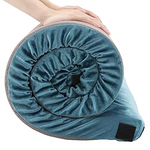 Foam Camping Mattress – Roll Up Sleeping Mat for Cot, Foam Sleeping Pad for Camping with Cover for Kids, Adults, Portable Camping Mat, Camping Pad for Bed, Car