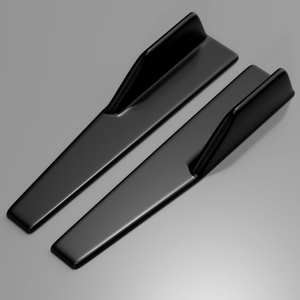 Jupe latérale, Spoiler universel pour seuil latéral de voiture en carrosserie ABS, lèvre de rocker, splitter, ailes de winglet, diffuseur, spoiler de voiture