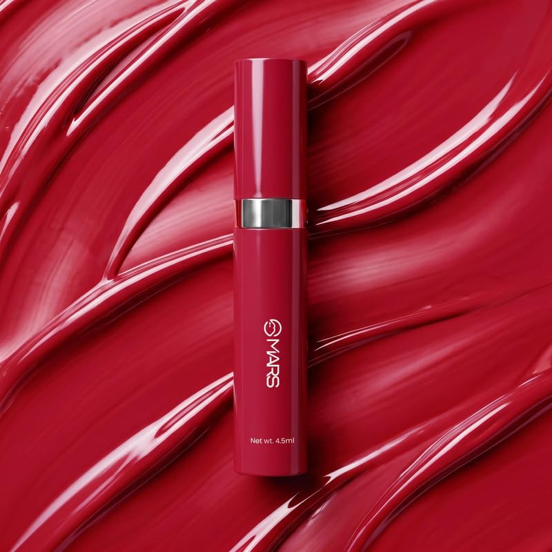 Image of MARS Drip Lip Tint for Women (4.5 ml) (03-Rosewood Drip) | Lightweight & Long-Lasting | Comfortable Long Wear | Non-patchy Reapplication |Buildable Color, Glossy Finish (Pack of 2)