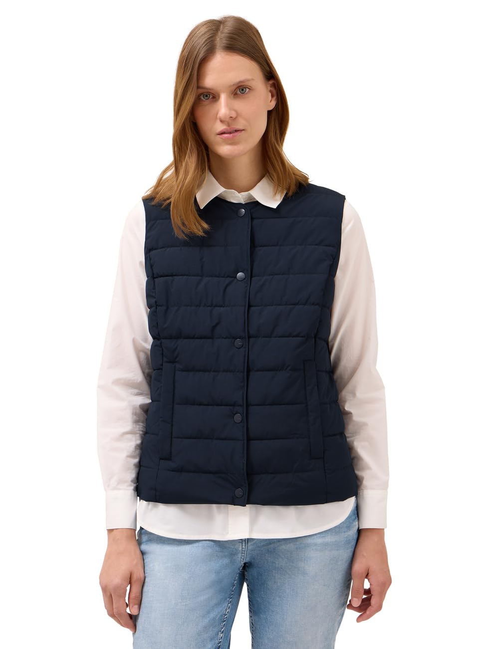 Cecil Kamizelka damska, Dark Navy Blue, M