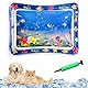 YumSur Sensory Water Playmat Katze,Sensorische Wasser Spielmatte,Sommer Wassersensorische Spielmatte,Katzenspielzeug Wassermatte,Interaktives Spielzeug für Katzen und Hunde (Style02, one Size)