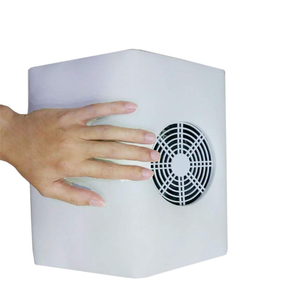 SGSG Grande aspiratore per Unghie Elettrico Collettore di polveri Macchina Unghie Aspirapolvere Salone Manicure Pedicure Strumento di Estrazione con ventole a velocità Regolabile