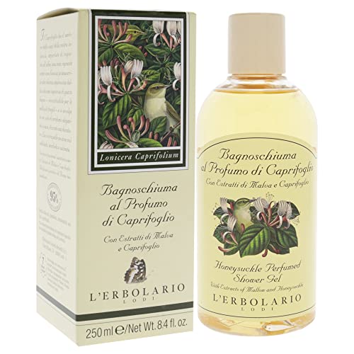 LErbolario Honeysuckle Perfumed Shower Gel For Unisex 8.4 oz Shower Gel, White, 248.42 ml (Pack of 1) - Image 3