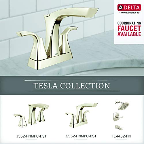Delta Faucet 752240-Pn Tesla Towel Bar, 24", Polished Nickel #TOP4