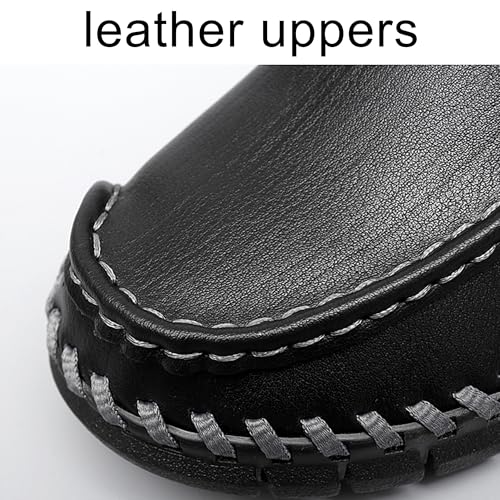 Mens Loafers Shoes Breathable Slip-on Casual Shoes Walking Business Sneakers Driving Ofice Dress Shoes3