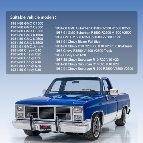 ItranMc Front Door Window Weatherstrip Kit,Molding Sweep Felt Trim Seal & Run Channel Seal for GMC C1500 C2500 C3500 K1500 K2500 K3500,Jimmy,Chevy C10 C20 C30 K5 K10 K20 K30,Suburban R1500 R2500 - Image 3