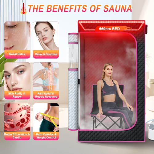 Portable Infrared Sauna Steam Sauna Tent - Image 2