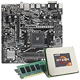 Prozessor: AMD Ryzen 3 2200G 4× 3500 MHz, mit Precision Boost Technologie bis zu 3700 MHz