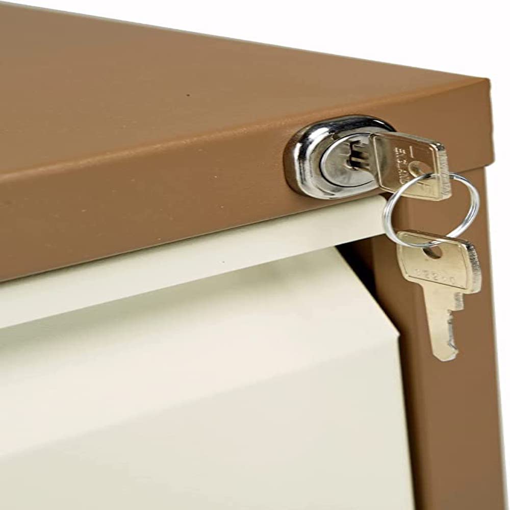 Bisley 4 Drawer Contract Steel Filing Cabinet - Chalk - AOC4WHT
