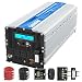 5000Watt Heavy Duty Power Inverter DC 12volt to AC 120volt with LCD Display 4 AC Sockets Dual USB Ports & Remote Control for Truck RV and Emergency