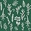 Emerald Green Leaves
