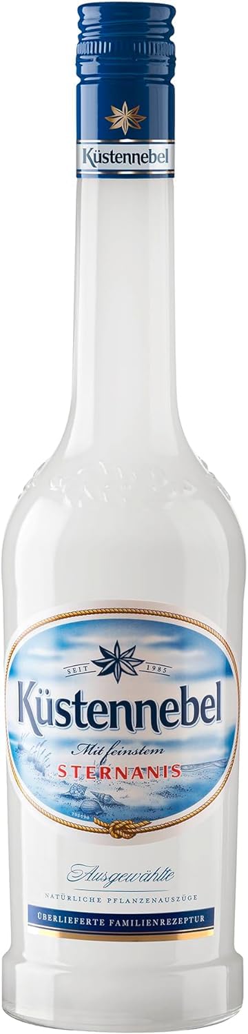Küstennebel | Sternanis | 500 ml | beliebteste deutsche Anisspirituose | sympathischer Klassiker | Ideal als Aperitif