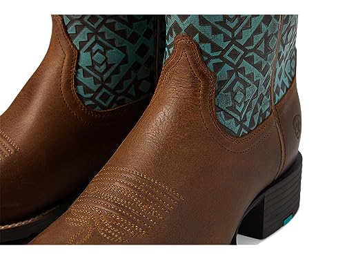 Image of Ariat Women's Round Up Wide Square Toe Western Boot