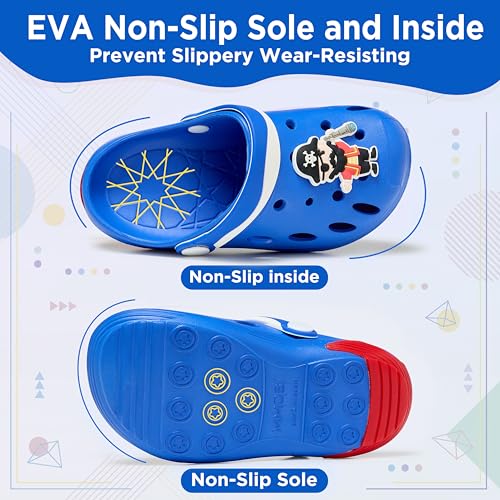 Image of Kids Girls Boys Clogs Garden Shoes Toddler Beach Summer Slides Slippers Indoor Outdoor Children Water Shower Pool Sandals for Toddler /Little Kid
