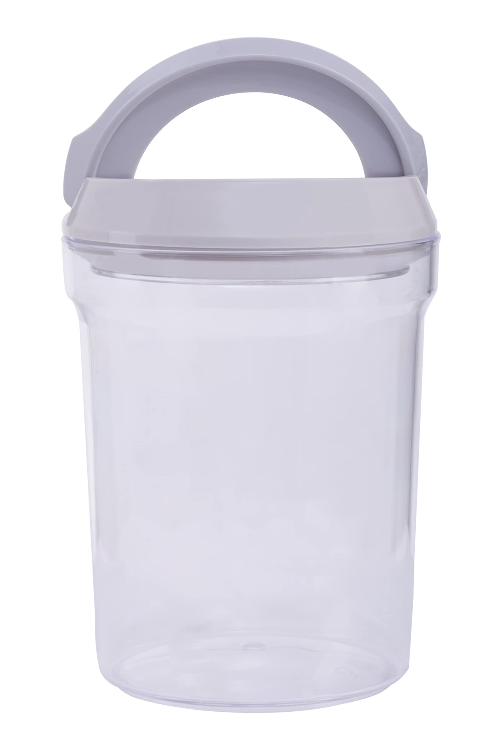 Orsina Durable Storage Pot 1000 MlStylish Plastic Pot With Lid For Kitchen CounterVersatile Airtight Storage Pot from B&Q