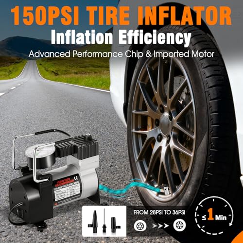 Emergency Car Kit with Copper Motor Inflator