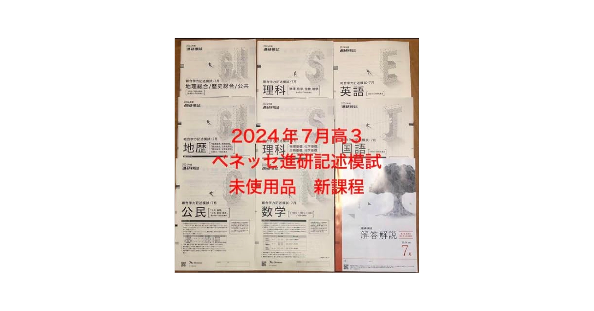 最新版⭐︎2025年7月進研模試ベネッセ模試高3 高3ベネッセ総合学力記述模試 2025年7月 進研模試 - メルカリ